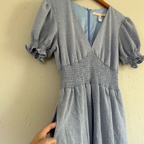 Hutch Womens Midi Dress Smocked Waist Puff
Short Sleeve - Picture 3 of 6